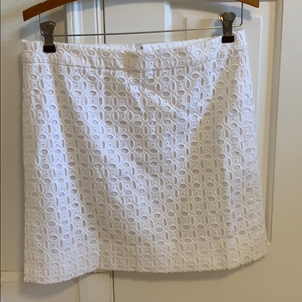 J.Crew Eyelet Skirt